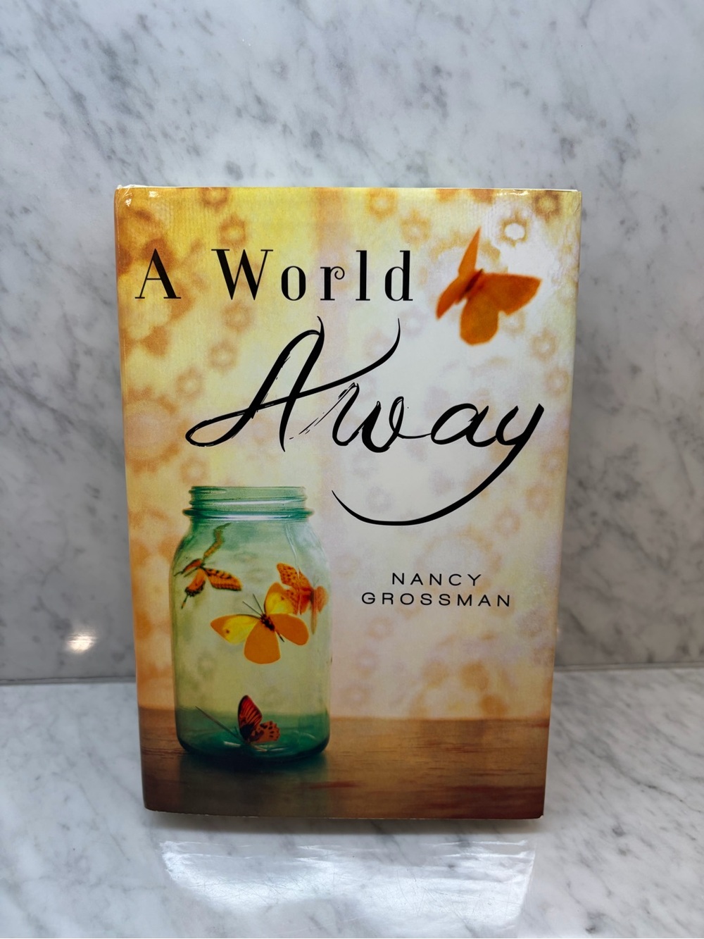 A World Away Nancy Grossman Hardcover 2012 First Edition Amish YA Novel